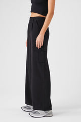 Wide-Leg Cargo Pants