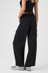 Wide-Leg Cargo Pants
