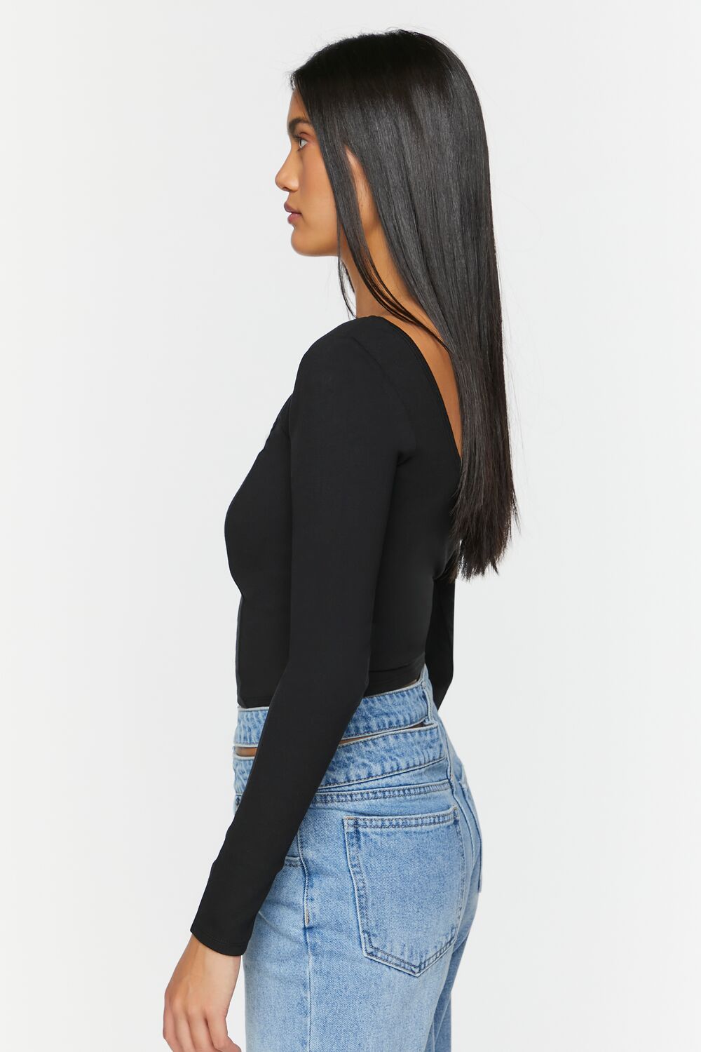 Sweetheart Long-Sleeve Top