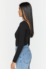 Sweetheart Long-Sleeve Top