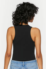 Heathered Sleeveless Bodysuit