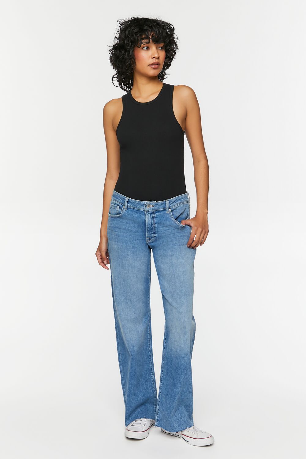 Heathered Sleeveless Bodysuit