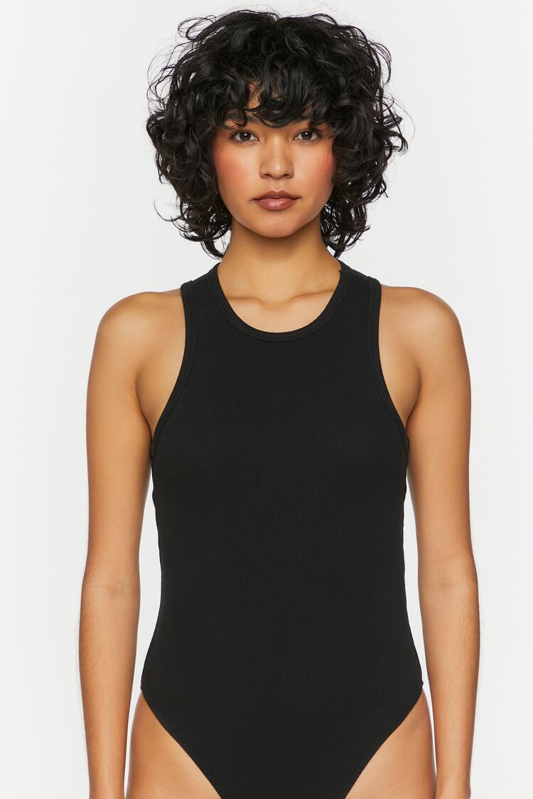 Heathered Sleeveless Bodysuit