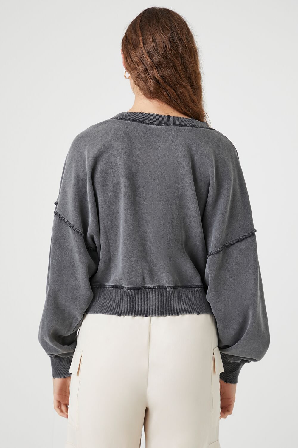 French Terry Mineral Wash Pullover