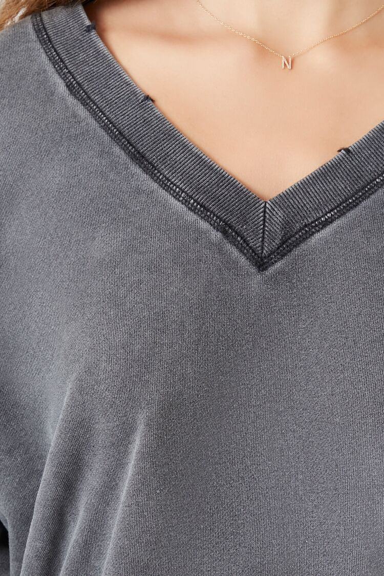 French Terry Mineral Wash Pullover
