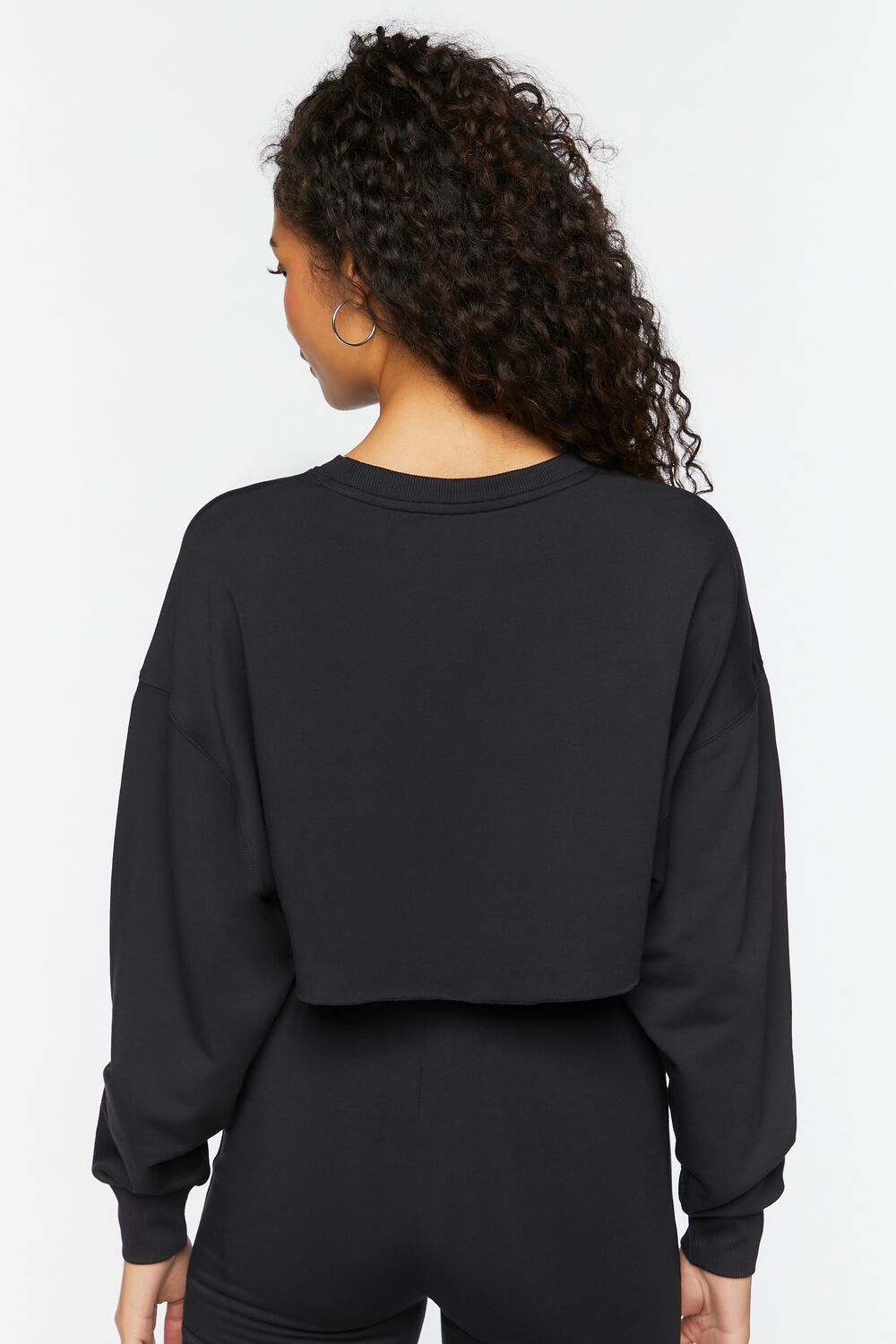 Fleece Raw-Cut Pullover