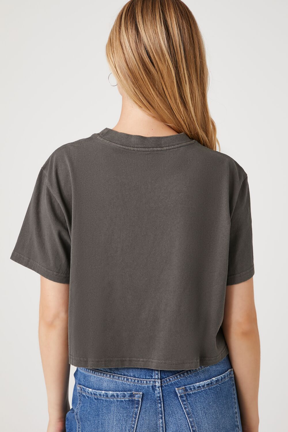 Cropped Crew Tee