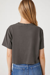 Cropped Crew Tee