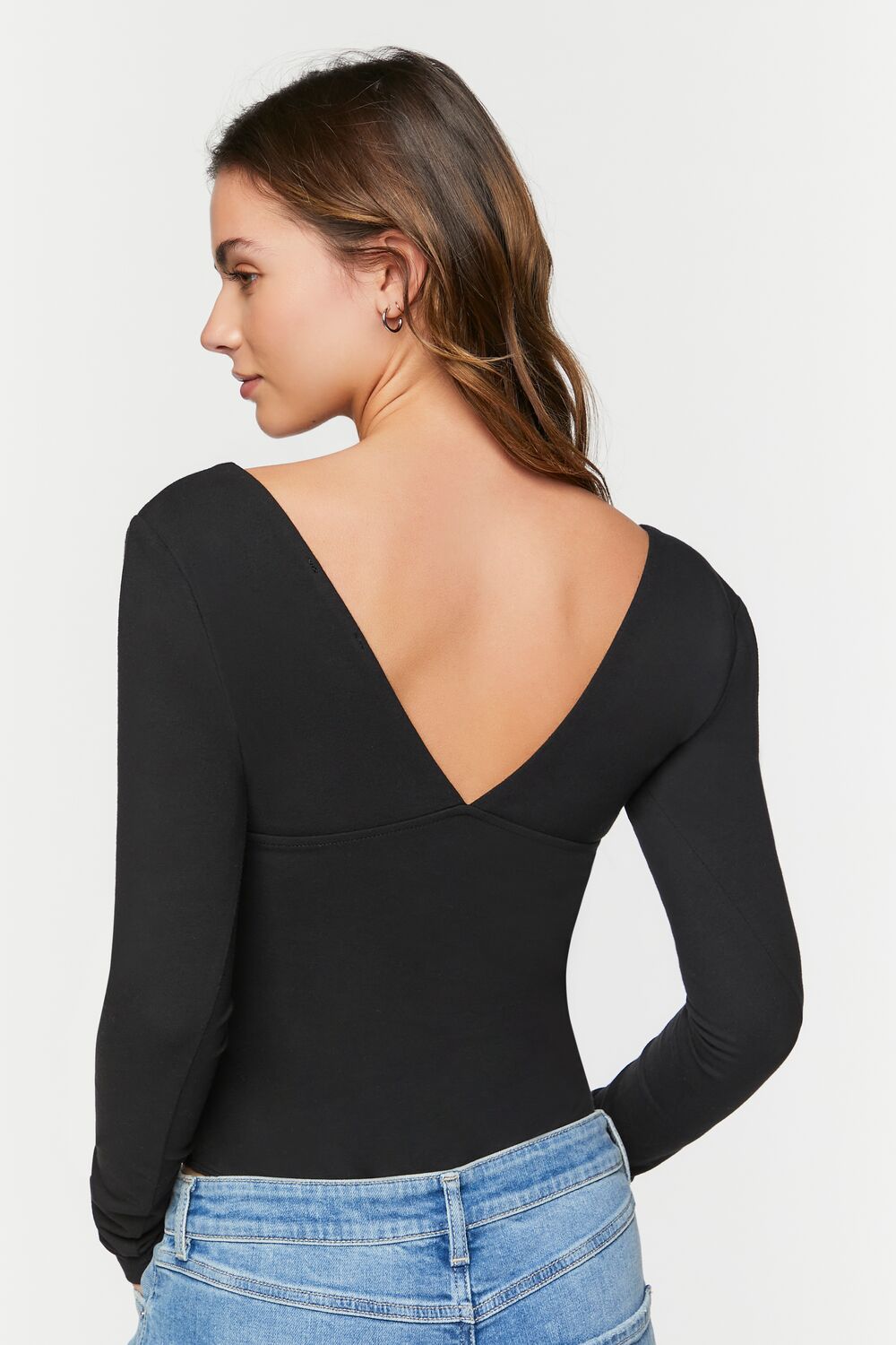 Underbust Long-Sleeve Bodysuit