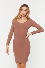 Ribbed Bodycon Mini Dress