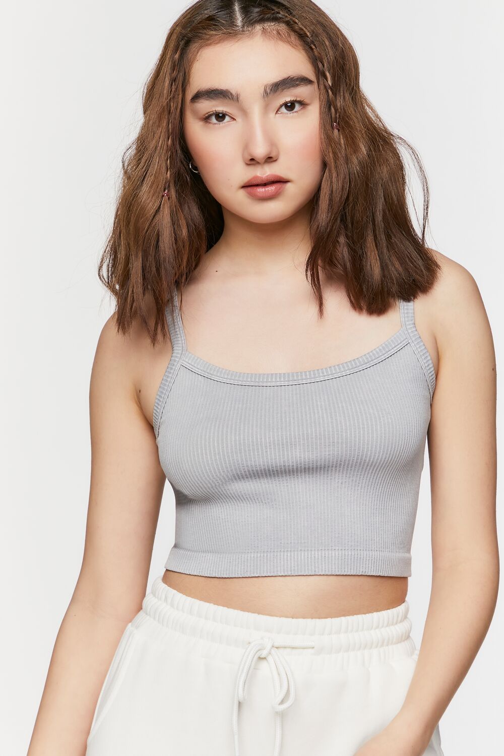 Seamless Mineral Wash Cropped Cami