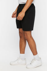 Cotton-Blend Drawstring Shorts