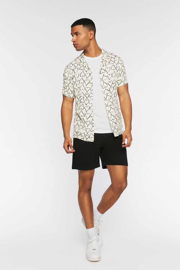 Cotton-Blend Drawstring Shorts