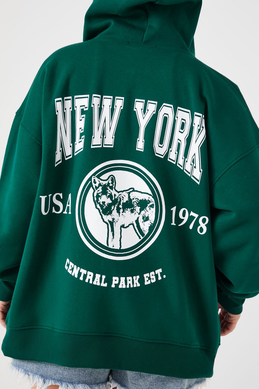 Plus Size New York Zip-Up Hoodie