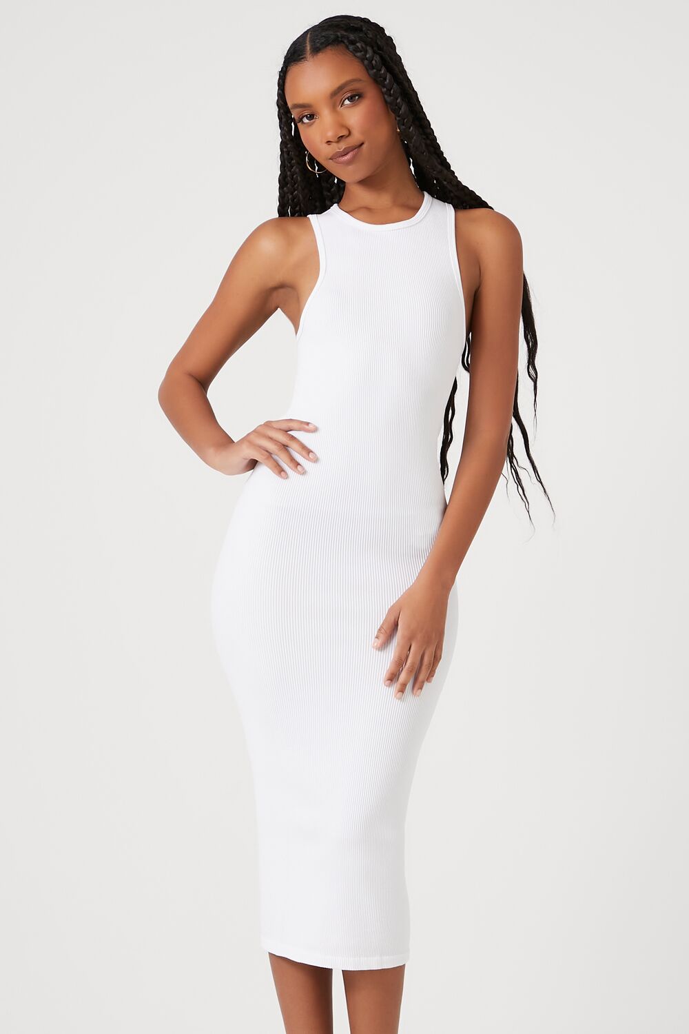 Seamless Racerback Midi Dress