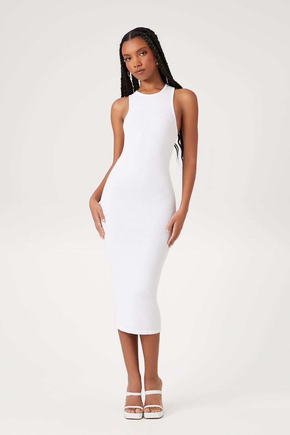 Seamless Racerback Midi Dress