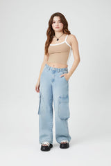 Colorblock Cropped Cami