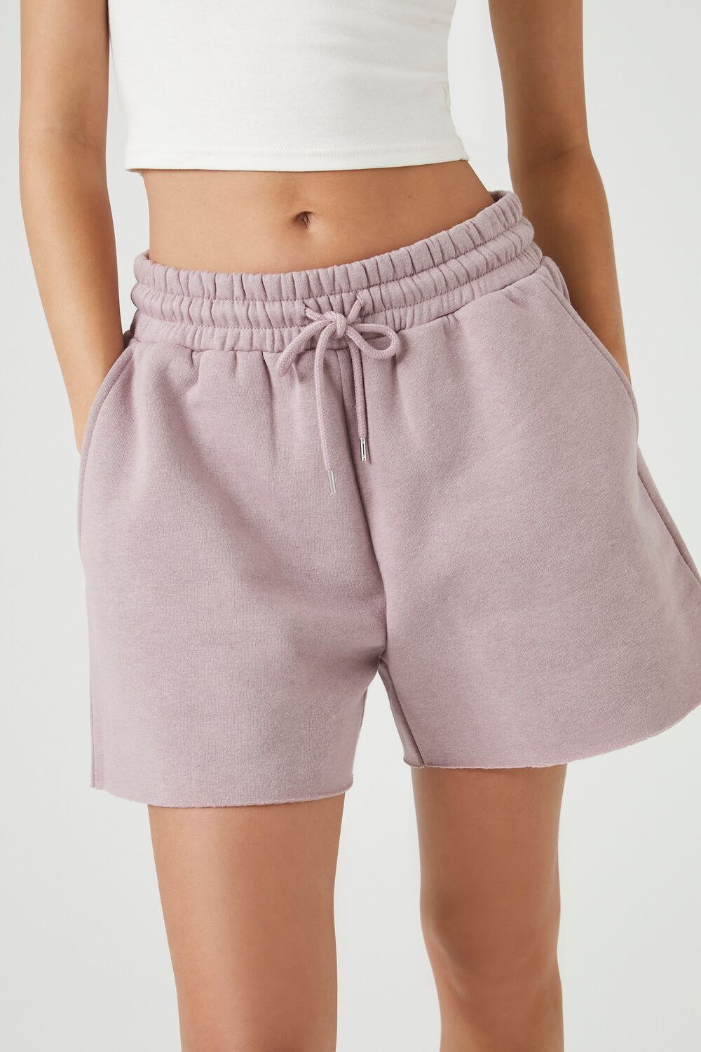 Fleece Drawstring Shorts