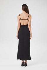 Cowl Neck Maxi Slip Dress
