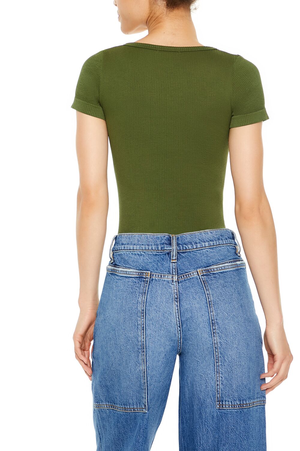 Seamless Ribbed Bodysuit