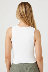 Cotton-Blend Tank Top