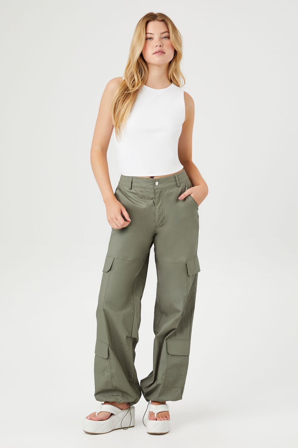 Cotton-Blend Tank Top