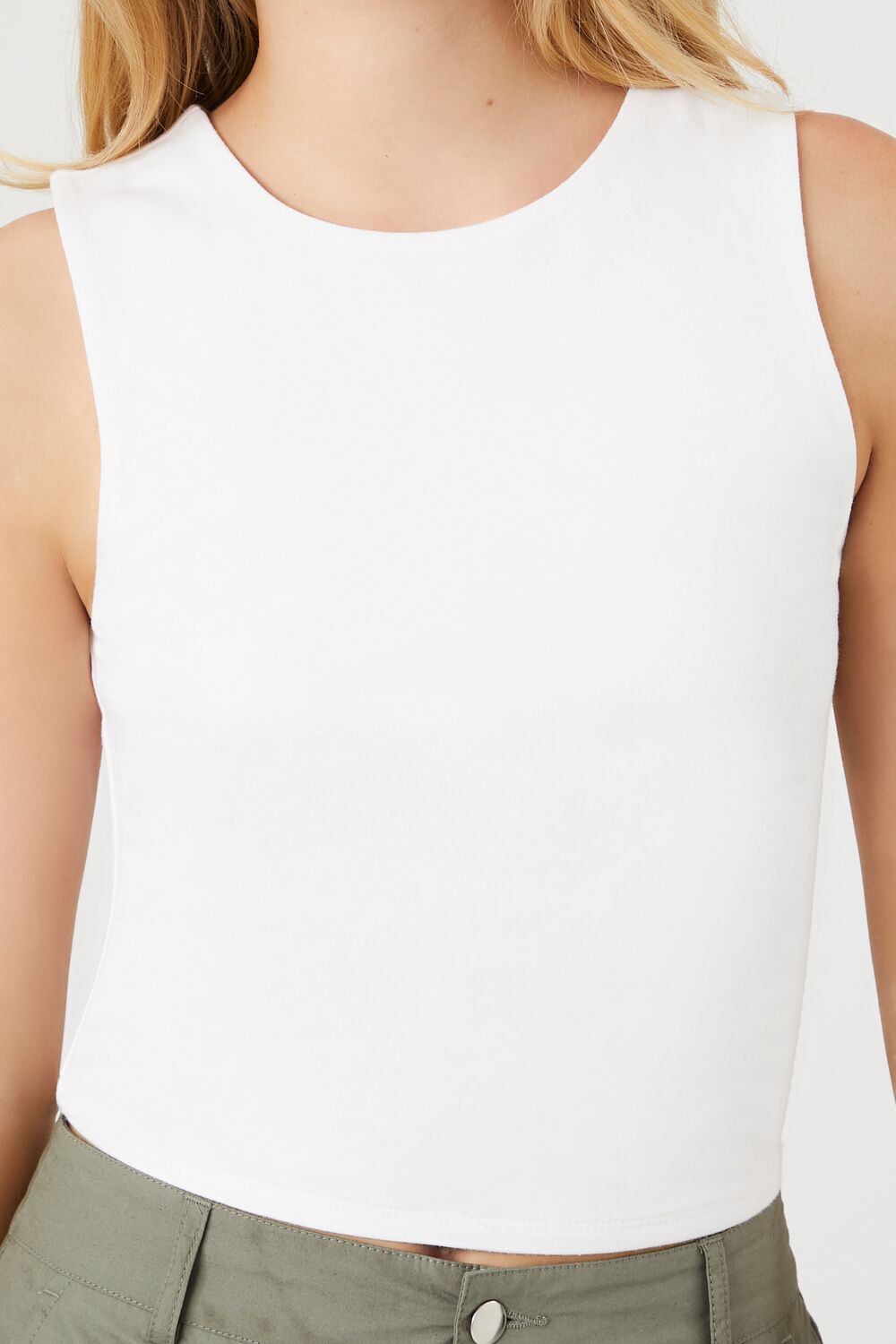 Cotton-Blend Tank Top