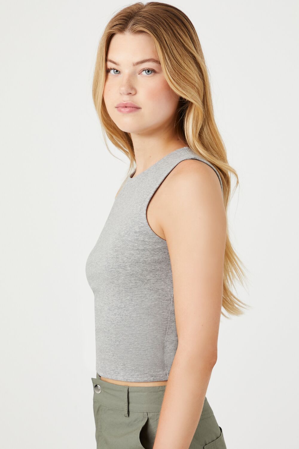 Cotton-Blend Tank Top
