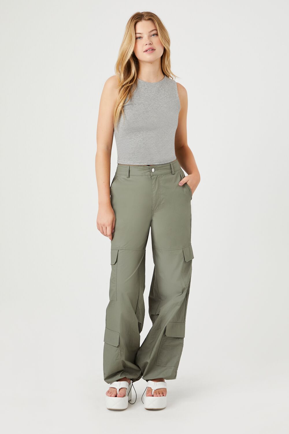 Cotton-Blend Tank Top
