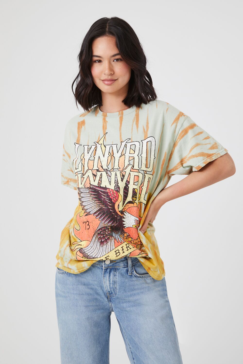 Tie-Dye Lynyrd Skynyrd Graphic Tee