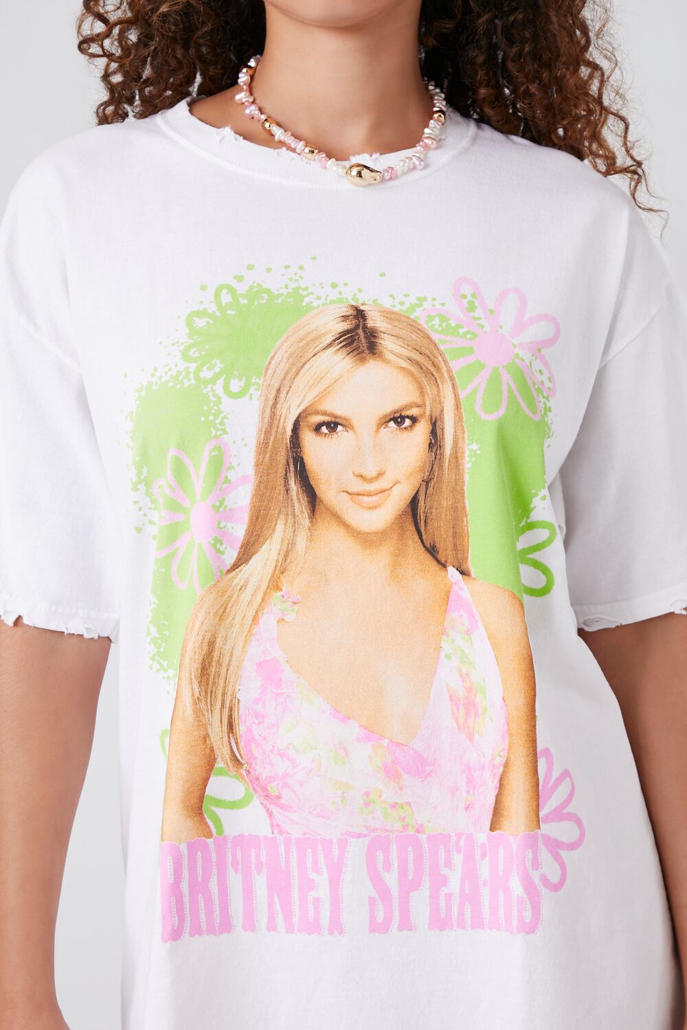 Distressed Britney Spears Tee
