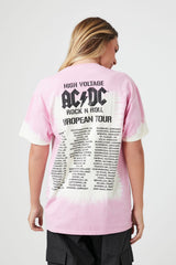 Tie-Dye ACDC Graphic Tee