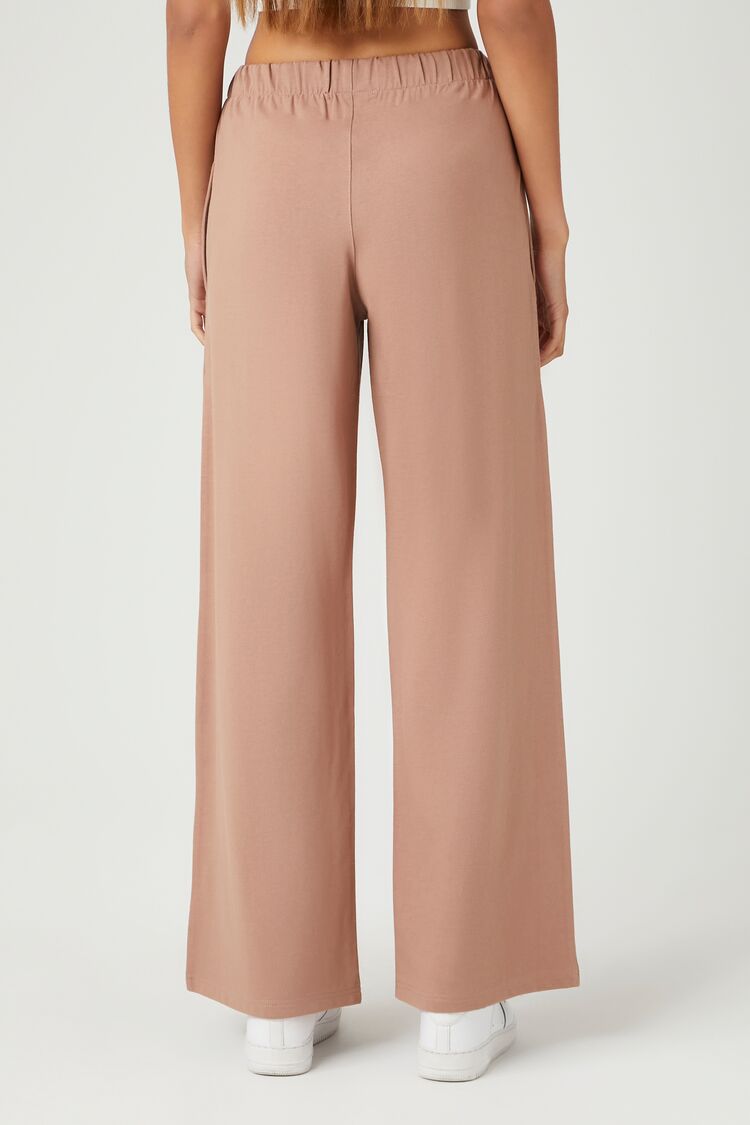 Cotton Wide-Leg Pants