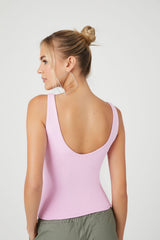 Scoop-Neck Fitted Tank Top