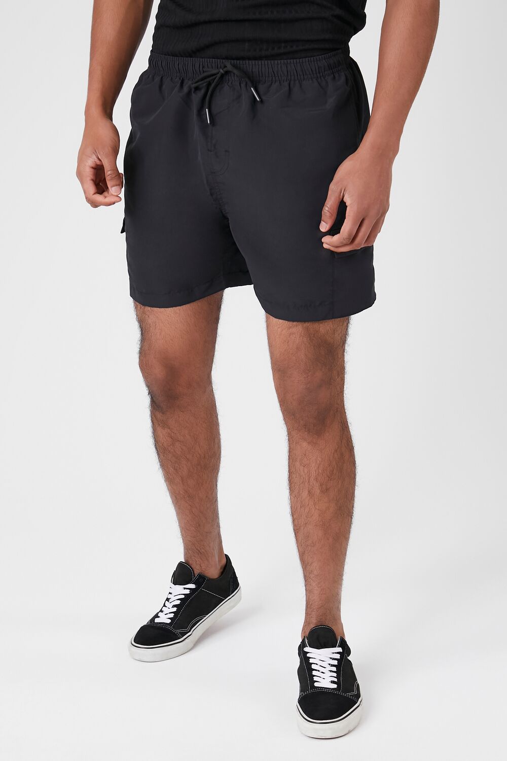 Drawstring Swim Trunks