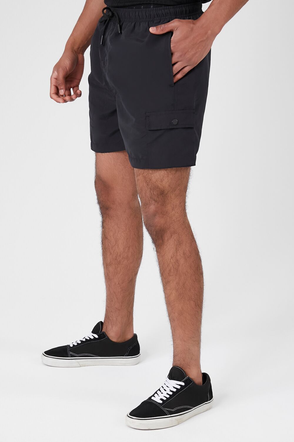 Drawstring Swim Trunks