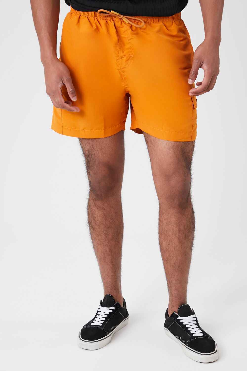 Drawstring Swim Trunks