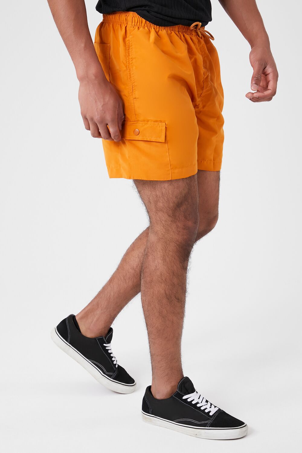 Drawstring Swim Trunks