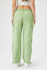 Wide-Leg Cargo Pants