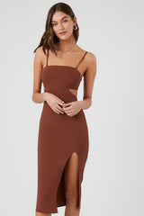 Cutout Midi Cami Dress