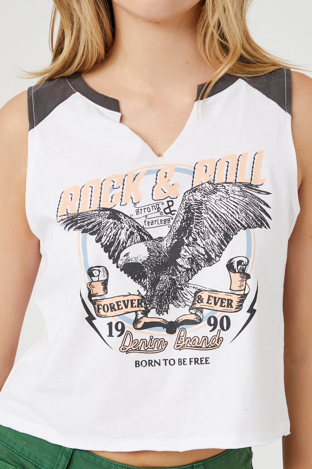Rock & Roll Graphic Muscle Tee