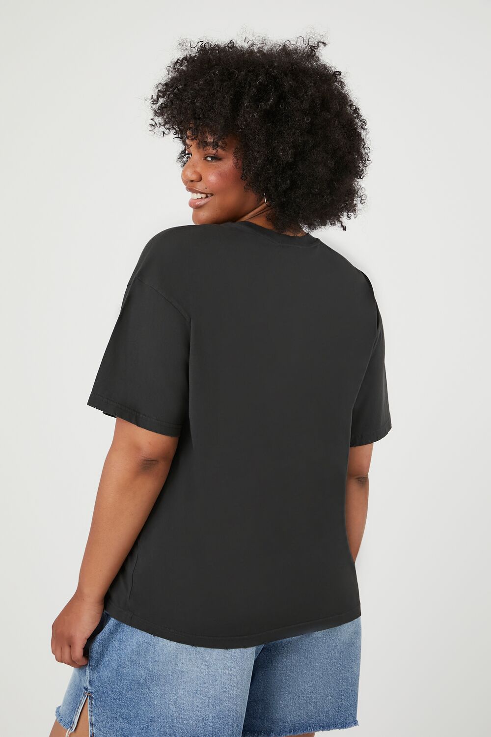 Plus Size Malibu Beach Graphic Tee