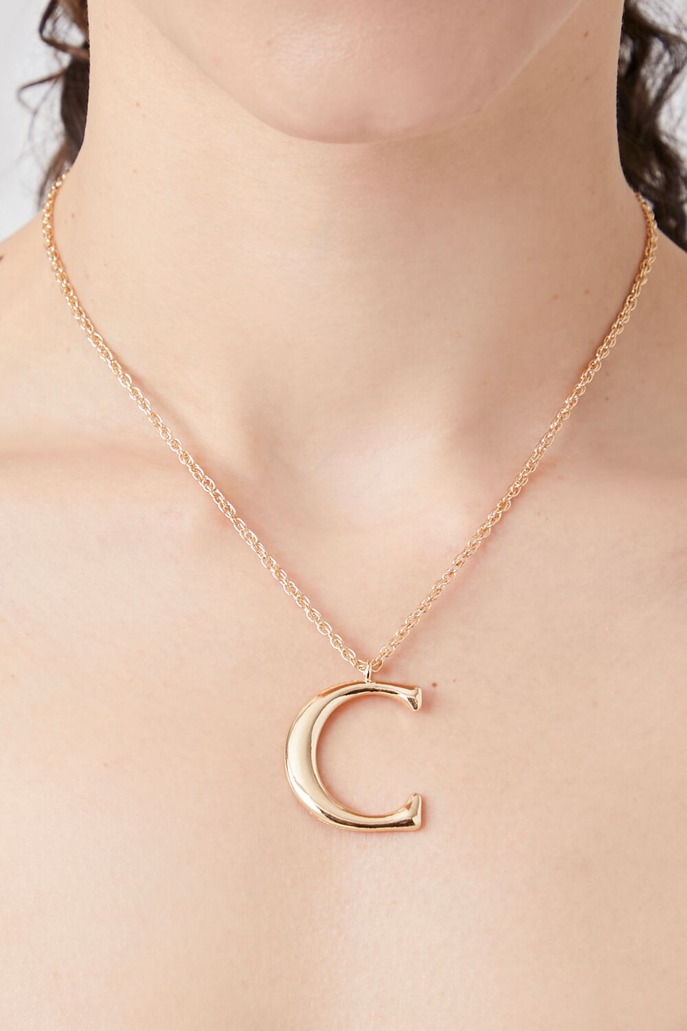 Initial Pendant Necklace