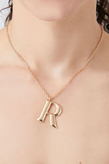 Initial Pendant Necklace