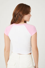 Hello Kitty Raglan Baby Tee