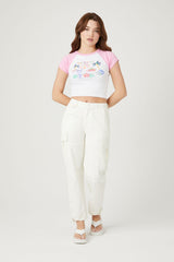 Hello Kitty Raglan Baby Tee