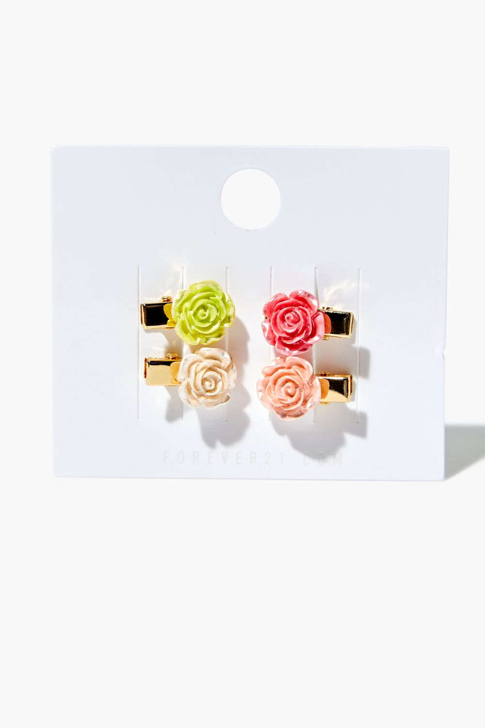 Rose Hair Clip Set