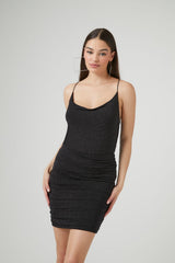 Cowl Neck Cami Bodycon Mini Dress