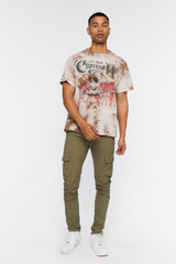 Drawstring Skinny Utility Pants