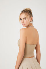 Toggle Drawstring Tube Top